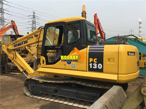 Excavatrice d'occasion japonaise Komatsu PC130 PC130-7 multifonctionnelle de 13 tonnes, en excellent état, peu d'heures de fonctionnement, parfaitement opérationnelle - Product Image 6