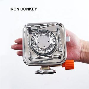 IRONDONKEY randonnée Portable extérieur cuisinière <span class=keywords><strong>à</strong></span> gaz Mini gaz Butane pique-nique Portable pliant <span class=keywords><strong>poêle</strong></span> Camping - Product Image 5