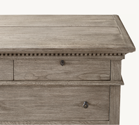 Meubles de chambre à coucher de luxe de haute qualité, commode de chambre à coucher en bois massif avec tiroirs