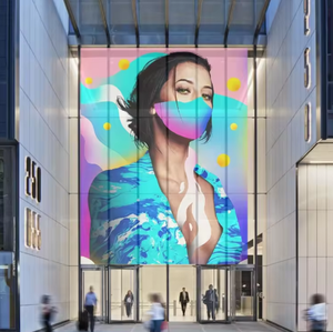 จอแสดงผล LED แบบโปร่งใสยืดหยุ่นสำหรับภายในอาคาร รุ่น P10 เทคโนโลยีราคาโรงงาน สำหรับตกแต่งหน้าร้านกระจก/โฆษณาในห้างสรรพสินค้า - Product Image 6