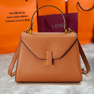Maßgefertigte PU-Leder Tragetaschen mit Logo, Damen Handtaschen Luxus für Frauen Großhandel, Hochwertige Marken-Designer Schultertasche - Product Image 1