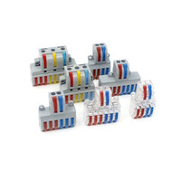 Connecteur de raccordement de fils universel électrique SPL82 étanche 2 entrées/8 sorties à déconnexion rapide pour applications électriques