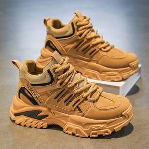 Chaussures de sport de randonnée décontractées pour homme Xuan, à semelle épaisse rehaussante, avec doublure en maille - Nouveauté 2025 à lacets - Product Image 1