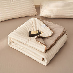 Couette d'été de classe A, teinte en fil, lavée, pour climatiseur, directement de l'usine - Product Image 1