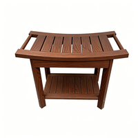 Table d'appoint Adirondack pour patio, en HIPS résistant aux intempéries, pour véranda, terrasse, piscine - Entretien facile