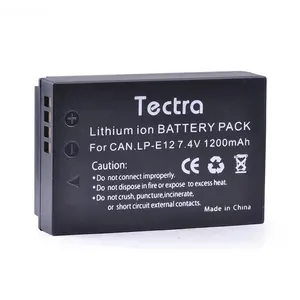 LP-E12 LP E12 LPE12 Camera Battery for Canon EOS M M2 M10 Rebel SL1 100D Kiss X7