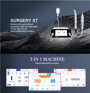 Mesin implan gigi, 3 in 1 Motor bedah dan Piezo peralatan Dental 3 in 1 sudut implan 20:1 - Product Image 3
