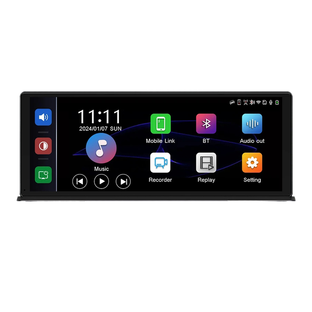 NEW 11 Inch 4K Dash Cam IPS Screen 150 Angle WiFi Night Vision WDR ADAS CarPlay Android Auto