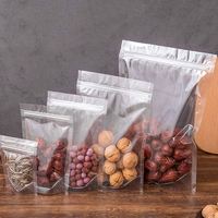 Vochtbestendige Transparante Plastic Gusset Fruit Groentezakken Rol Opbergtas
