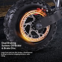 Vente en gros pour le commerce extérieur : Trottinette électrique tout-terrain 6000W à double moteur en alliage d'aluminium avec siège, pour adulte, véhicule tout-terrain, 85 km/h