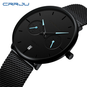 Reloj de Pulsera Delgado para Hombre, Modelo 2026, Totalmente de Acero, Casual, Resistente al Agua, Deportivo, con Movimiento de Cuarzo, Calendario, Unisex - Product Image 5