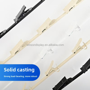 แถบคลิปโลหะสำหรับแขวนสินค้าในซูเปอร์มาร์เก็ต - Product Image 4