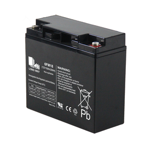 Agm chu kỳ sâu <span class=keywords><strong>12v18ah</strong></span> 6fm18 Hệ thống loa âm thanh pin up đèn khẩn cấp pin cho OEM - Product Image 3