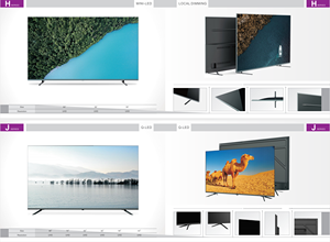Smart TV LED 4K Serie HBU8000 da 55 Pollici con HDR10+, Android, Frequenza di Aggiornamento 1300Hz, Dolby, WiFi5, Supporto per Uso Alberghiero - Product Image 4