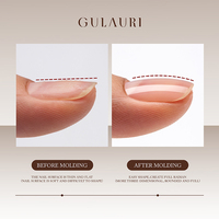 GULUAIR Gel d'extension UV dur pour la construction des ongles Gel de renforcement Kit de manucure Nail Art Nail Supplies