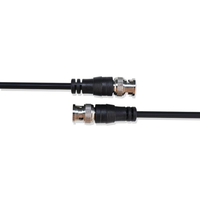 Cable coaxial BNC macho a macho RG59 para monitoreo de video, cable de extensión DVR personalizable 75-3-5
