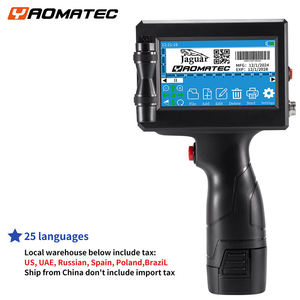 Yaomatec 12.7mm cầm tay máy in phun ngày số lô mã hóa và logo mã hóa máy cho PE túi nhựa thực phẩm - Product Image 3