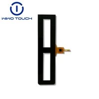 Módulo de Pantalla Táctil LCD Industrial de 6 Pulgadas 511*63, Panel de Pantalla Táctil Capacitiva Negra con Interfaz IIC