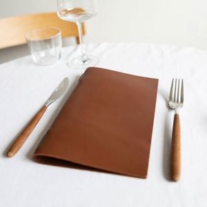 Porte-menu de restaurant et d'hôtel tendance avec clip élastique, couverture de menu en cuir PU, accessoires pour hôtel et restaurant - Product Image 2