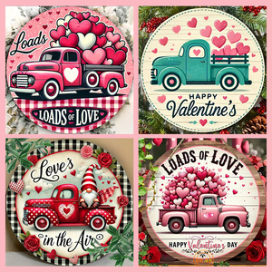 Decorazione da Parete Artigianale a Tema Amore per San Valentino, Insegna da Appendere alla <span class=keywords><strong>Porta</strong></span>, Decorazione per Camion - Product Image 2
