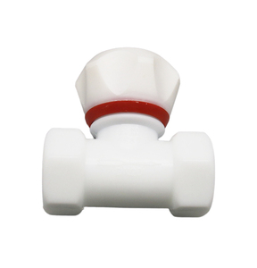 Vanne d'angle 2 voies en plastique pour toilettes, prix usine de gros - Product Image 1