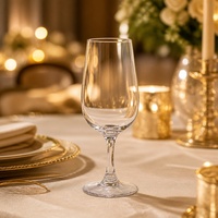 Verre à vin rouge en cristal transparent de haute qualité, unique, moderne et réutilisable pour la décoration de fêtes et de mariages, vente en gros à l'international