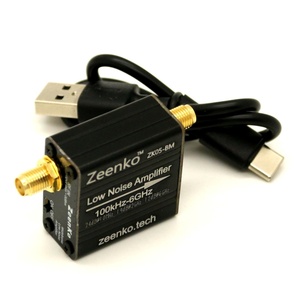 Amplificateur à faible bruit Zeenko série BM, LNA à gain élevé de 20 dB pour TinySA NanoVNA <span class=keywords><strong>VNA</strong></span>, préamplificateur RF 100 kHz-6 GHz avec batterie de type C - Product Image 2