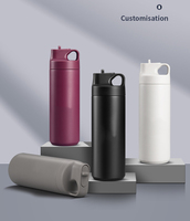Offre Spéciale – Bouteille Isotherme Portable en Acier Inoxydable à Double Paroi 500 ml, Tasse à Café Personnalisable avec Logo, Idéale pour un Cadeau