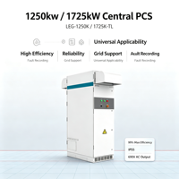 Convertisseur AC/DC triphasé 1250kW 1725kW pour système centralisé PCS, support réseau, dispositif de stockage d'énergie par batterie (BESS) extérieur IP65