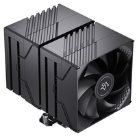 Ventilateur CPU horizontal ultra-mince SNOWMAN MX660 OEM avec logo, 4 broches PWM, refroidisseur d'air pour PC, caloduc thermique pour processeurs Ryzen X99 AM5