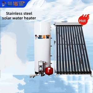 Calentador de Agua Solar Presurizado de 100L Tipo Split con Tubo Evacuado, Colector de Tubería de Cobre y Tanque de Almacenamiento de Agua Interior - Product Image 3