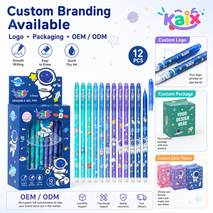 Bolígrafo de Gel Borrable KAIX Clean Erasing, Punta de 0.5mm, Tinta Azul, Borrado Térmico, <span class=keywords><strong>para</strong></span> Corrección de Tareas Escolares - Product Image 5