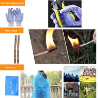 Équipement de survie multifonctionnel extérieur transfrontalier Équipement de sécurité Fournitures de camping Wilderness First Aid Emergency Wholesaling
