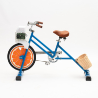 Bicicleta de burbujas EXI Adorable con motor de pedales para niños, bicicleta de ejercicio con ruedas de 20 pulgadas para fiestas escolares