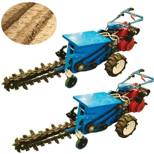 trench diger trenching tool trencher machine digger heavy duty chain trencher for sale