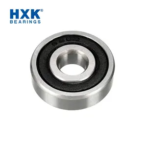 HXK brand zhejiang 6201 6203 6300 6305 6204 6202 6301 2rs motorcycle deep groove ball bearings