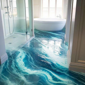 Zelfnivellerende Metallic Art <span class=keywords><strong>Epoxy</strong></span> Vloercoating Hars Kristalhelder Voor <span class=keywords><strong>Epoxy</strong></span> 3d Vloeibare Apoxy Hars Verf <span class=keywords><strong>Epoxy</strong></span> Vloercoating - Product Image 5