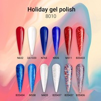 Vernis à ongles professionnel multicolore Nail Gel Art Design Très bon vernis à ongles