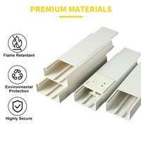 Runqi - Panneau de gaine de câbles en PVC de haute qualité, ignifuge, écologique, pour la maison et le bureau -5~65