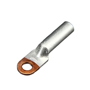 DTL-1 Đồng Để Nhôm Kết Nối Thiết Bị Đầu Cuối Splices Kết Thúc Điện Bi Kim Loại Hình Ống Crimping Bimetallic Al-cu Cáp Lugs - Product Image 1