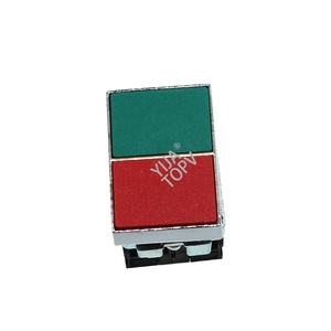 <span class=keywords><strong>LAY5</strong></span>-BL8325 XB2-BL8325 bl8425 đôi nút kim loại bắt đầu/dừng chuyển đổi 1no1nc kết hợp màu đỏ màu xanh lá cây - Product Image 2