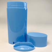 Tube rotatif en plastique PP vide de luxe, grande capacité, personnalisable, écologique, 90g, rechargeable, pour cosmétiques solides