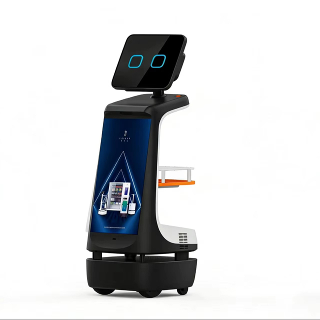 Intelligent Delivery Artificial Intelligence Humanoid Commercial Robots 4G/5G Wi-Fi Auto Charge Restaurant/Hotel Use
