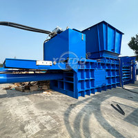 Presse à balles hydraulique verticale entièrement automatique pour boîtes en carton Presse à balles pour boîtes en carton