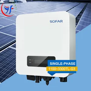 2024 Sofar 1100-3300TL-G3 однофазный 50/60 Гц солнечный инвертор с Wi-Fi 5 лет гарантии на сетчатую солнечную систему