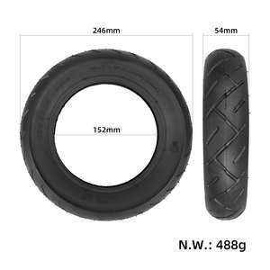 Pneu tubulaire 10x2.125 avec diamètre intérieur de 152 mm pour trottinette électrique 10 pouces, trottinette auto-équilibrante, pneu pneumatique 10x2.125 - Product Image 2