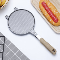Ménage Egg Roll Friture Doux Tube Croustillant Cuisson Pan Poêle Non-bâton Gaufre Plaque