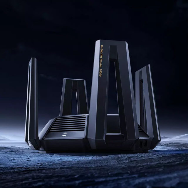 Xiaomi Gigabit WiFi 7 Router BE10000 RC01 Wireless Mesh Network with Game Acceleration & Firewall VOIP QoS for Home Use
