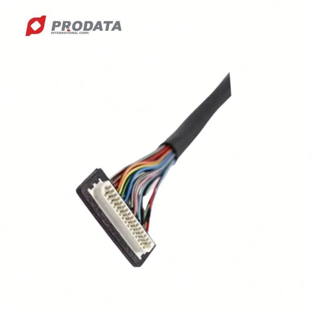 Quality Assurance PRODATA FIX Wire Harness Assembly 20pin/30pin/40pin/50pin LVDS Cable for Industrial Automation