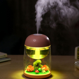 Micro Landscape Air Humidifier Creative Gift Essential Oil Aroma <strong>Diffuser</strong> with Changing <strong>Led</strong> <strong>Light</strong> for Baby Home Office - Product Image 2